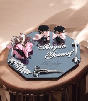 Сребърна табла за годеж