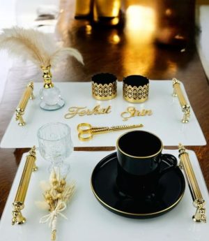 Бели Комплекти Подноси За Сгодяване