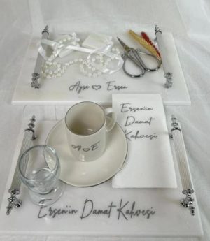 Комплект От 8 Части Табли За Годеж И Кафе На Младоженеца