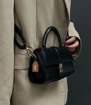 Дамска Мини Чанта За Ръка И Рамо С Регулируема Дръжка