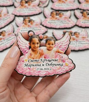 Дървен Магнит