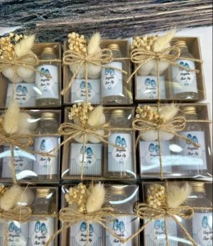 Одеколон, свещ и шоколад