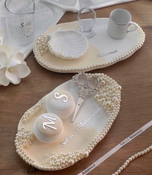 Комплект Табла За Пръстени И Табла За Младоженеца