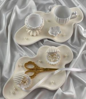 Луксозен Комплект Табла За Пръстени И Младоженец