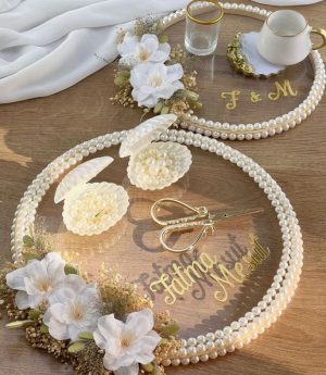 Комплект Табла за Пръстени и Младоженеца